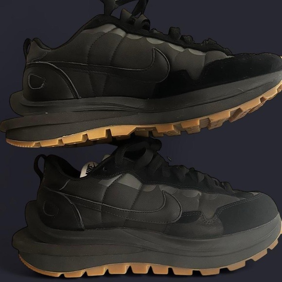 Nike Daybreak x Sacai trainers in black and grey